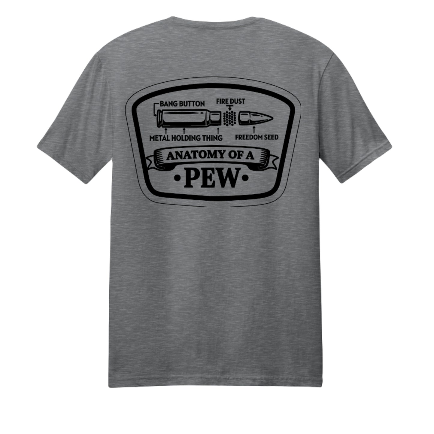 Graphite Heather - 3000 - BACK