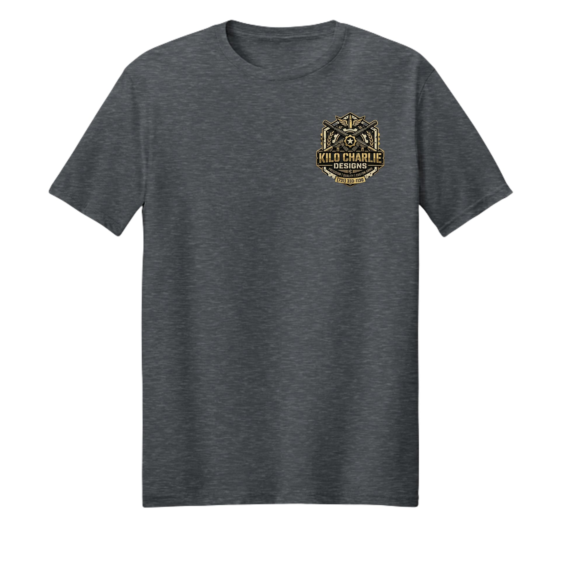 Dark Heather Grey - PC01 - FRONT