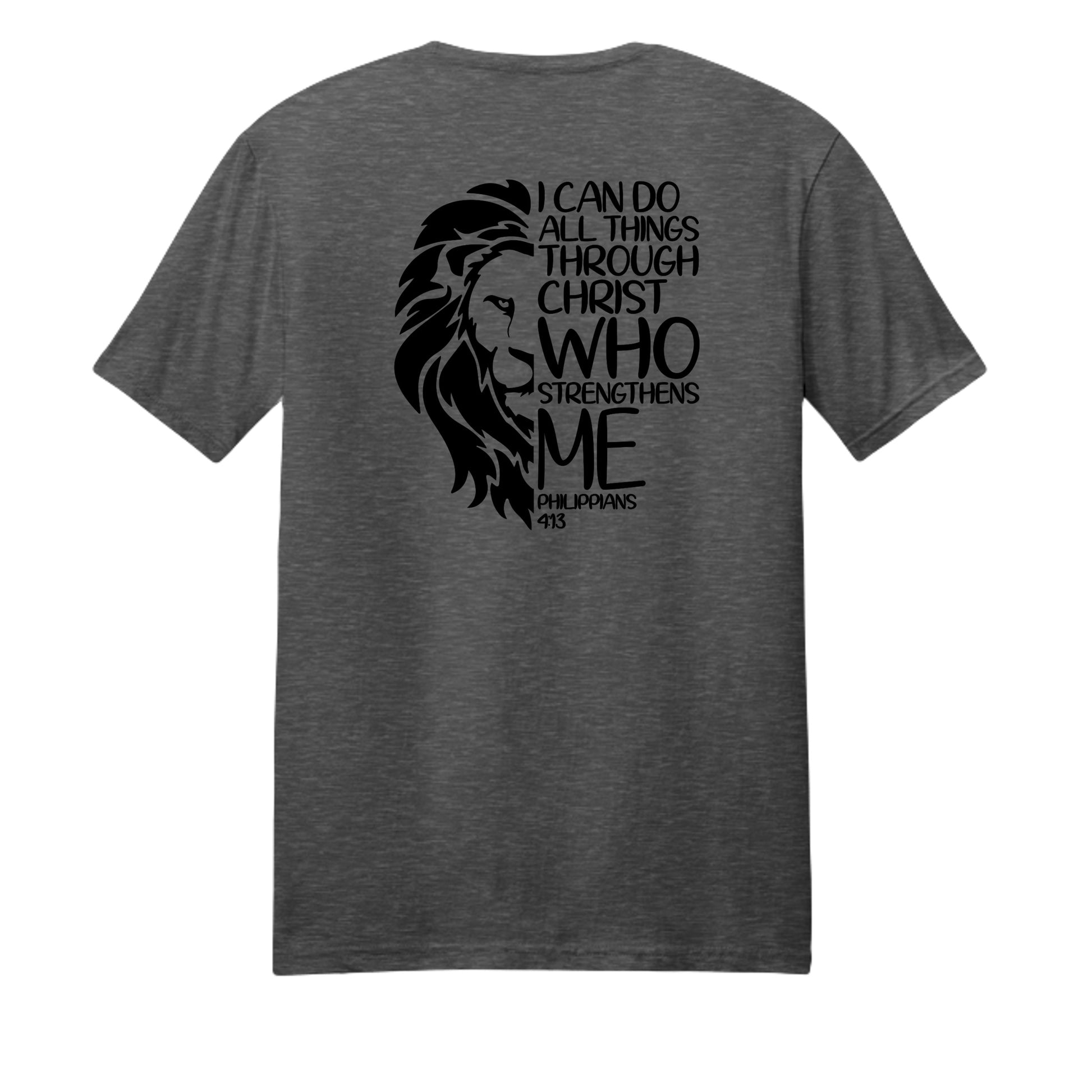 Heathered Charcoal - DM108 - BACK