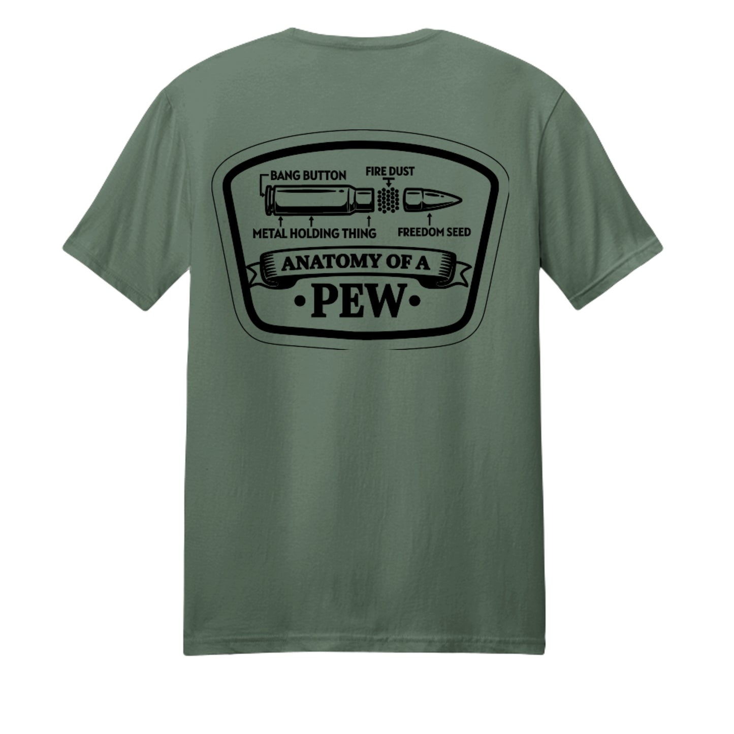 Military Green - 3000 - BACK