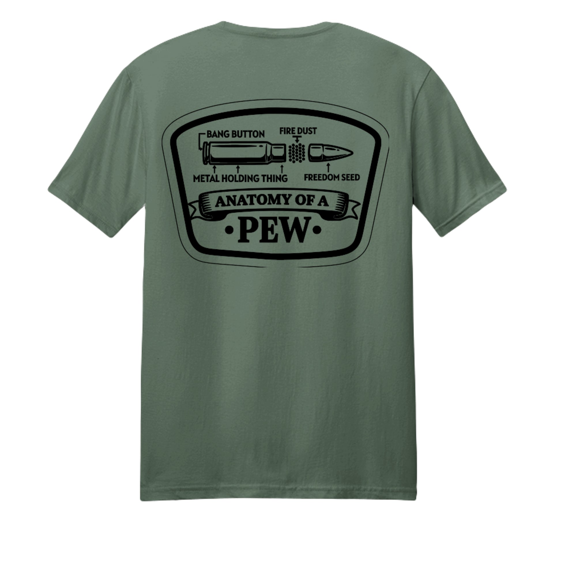 Military Green - 3000 - BACK
